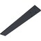 Ekena Millwork 2 1/2"W x 20"D Hidden Floating Steel Heavy Duty Bracket, Powder Coated Black BKTM02X20HFPBL - alternate 2